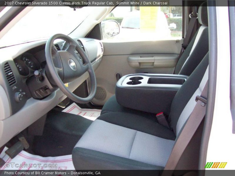 Summit White / Dark Charcoal 2007 Chevrolet Silverado 1500 Classic Work Truck Regular Cab