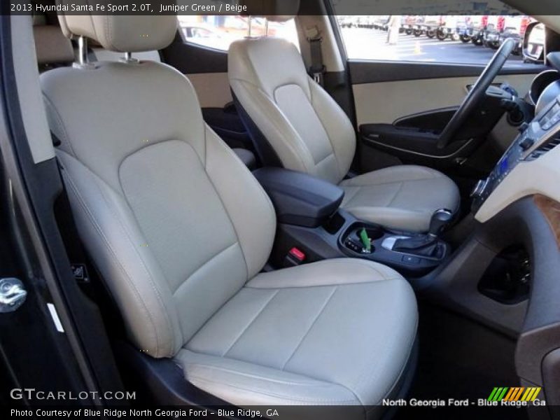 Juniper Green / Beige 2013 Hyundai Santa Fe Sport 2.0T