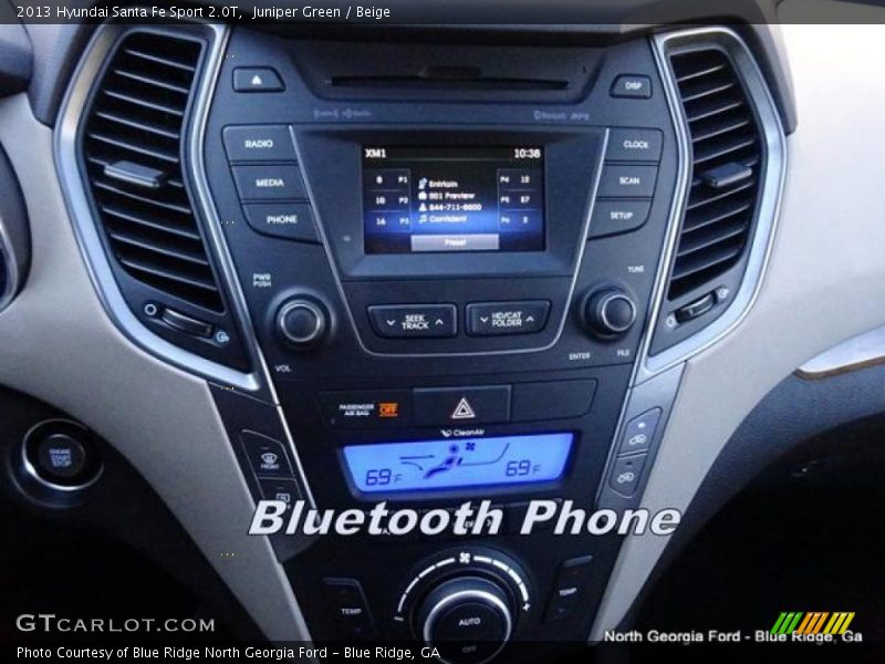 Juniper Green / Beige 2013 Hyundai Santa Fe Sport 2.0T