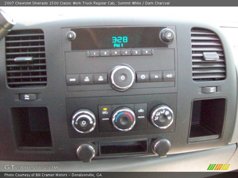 Summit White / Dark Charcoal 2007 Chevrolet Silverado 1500 Classic Work Truck Regular Cab