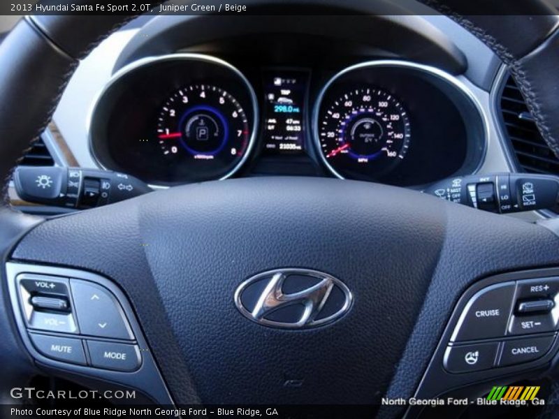 Juniper Green / Beige 2013 Hyundai Santa Fe Sport 2.0T