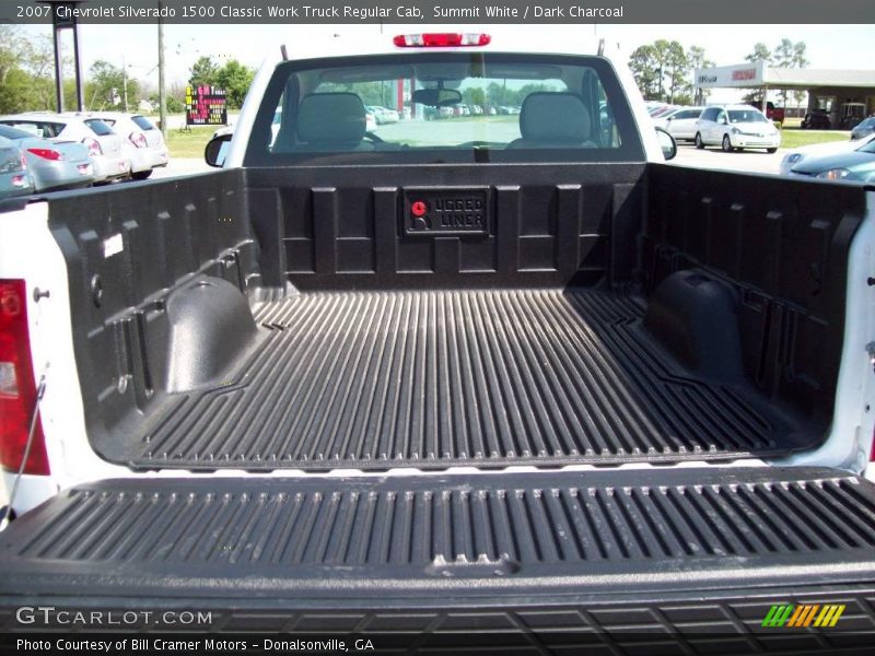 Summit White / Dark Charcoal 2007 Chevrolet Silverado 1500 Classic Work Truck Regular Cab
