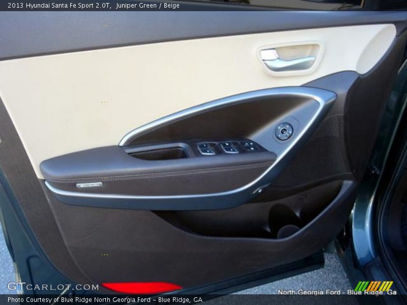 Juniper Green / Beige 2013 Hyundai Santa Fe Sport 2.0T