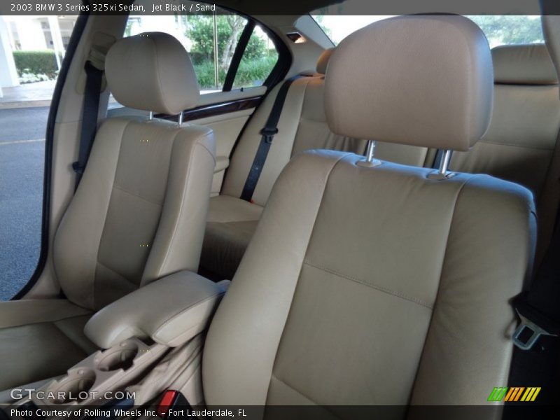 Jet Black / Sand 2003 BMW 3 Series 325xi Sedan