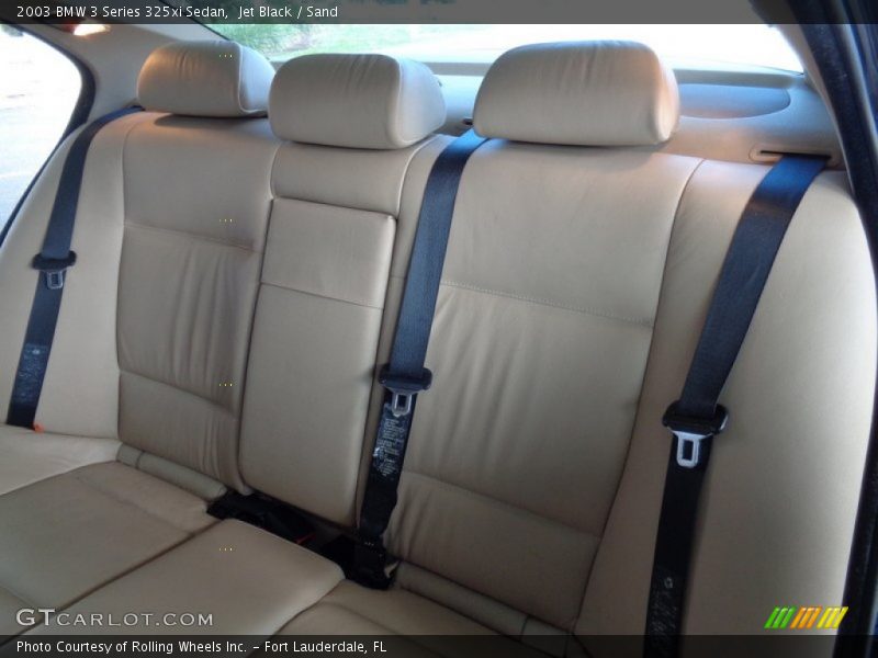 Jet Black / Sand 2003 BMW 3 Series 325xi Sedan