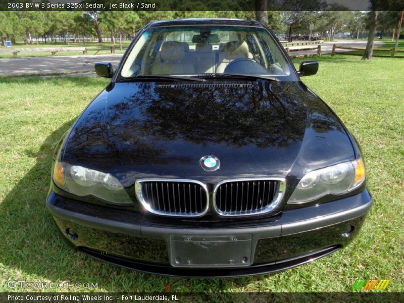 Jet Black / Sand 2003 BMW 3 Series 325xi Sedan