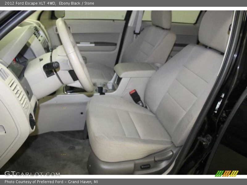 Ebony Black / Stone 2012 Ford Escape XLT 4WD