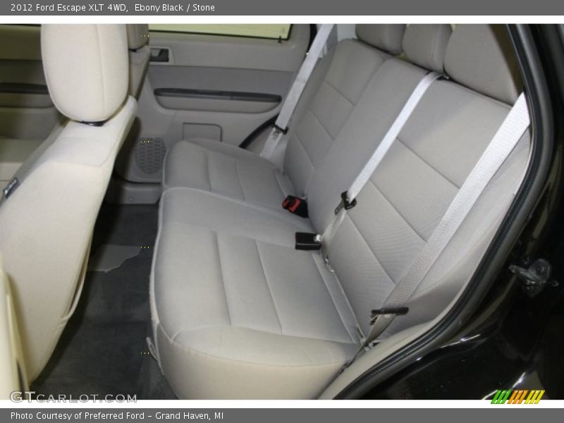Ebony Black / Stone 2012 Ford Escape XLT 4WD