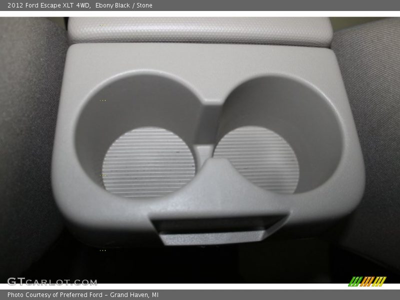 Ebony Black / Stone 2012 Ford Escape XLT 4WD