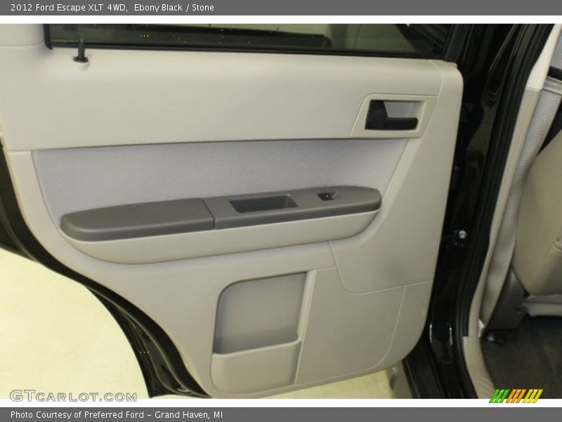 Ebony Black / Stone 2012 Ford Escape XLT 4WD