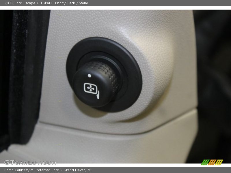 Ebony Black / Stone 2012 Ford Escape XLT 4WD