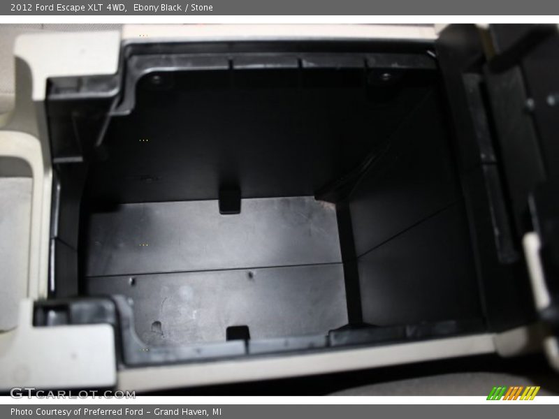 Ebony Black / Stone 2012 Ford Escape XLT 4WD