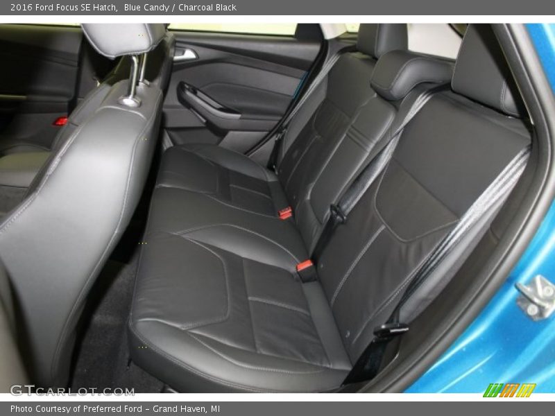 Rear Seat of 2016 Focus SE Hatch