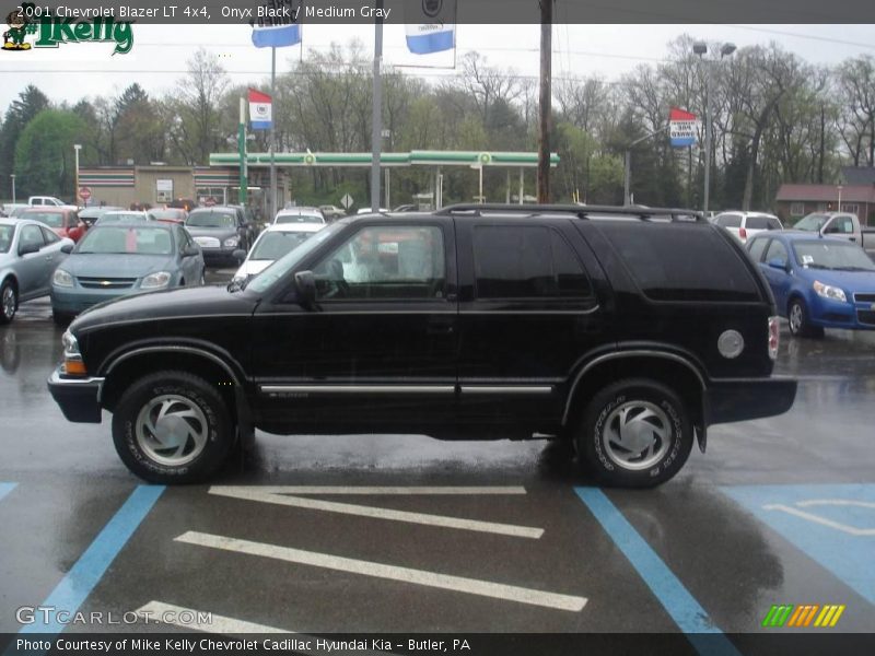 Onyx Black / Medium Gray 2001 Chevrolet Blazer LT 4x4