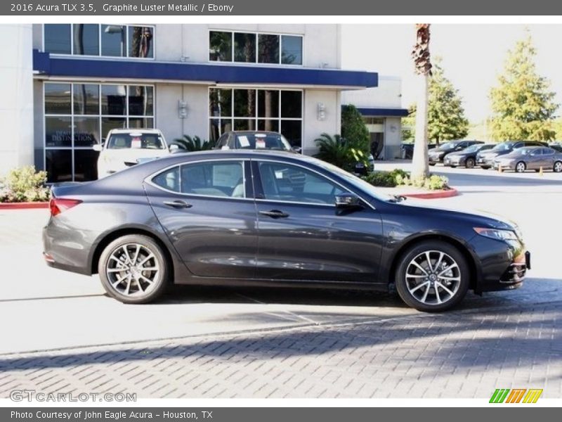 Graphite Luster Metallic / Ebony 2016 Acura TLX 3.5