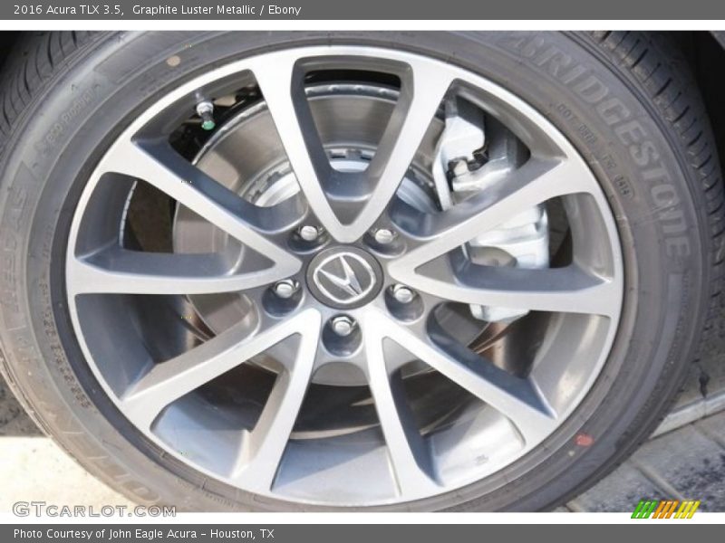 Graphite Luster Metallic / Ebony 2016 Acura TLX 3.5