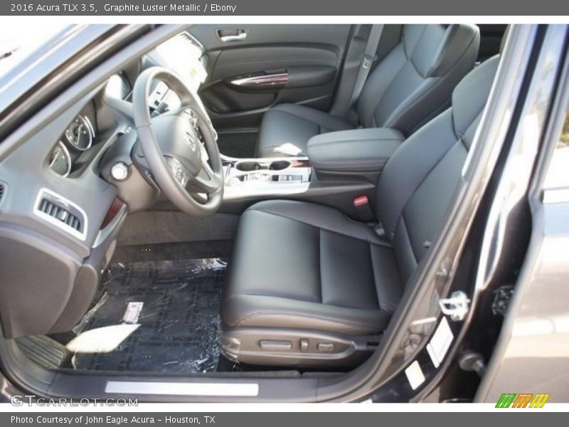 Graphite Luster Metallic / Ebony 2016 Acura TLX 3.5