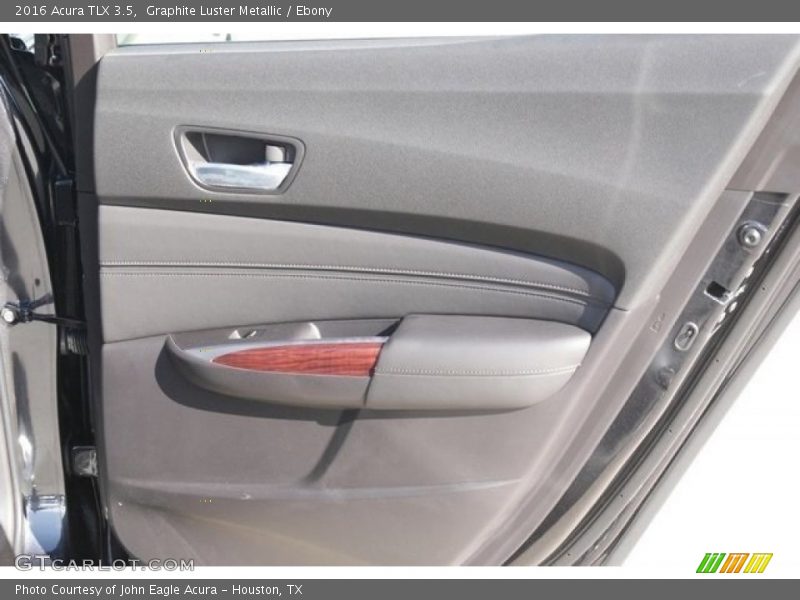 Graphite Luster Metallic / Ebony 2016 Acura TLX 3.5