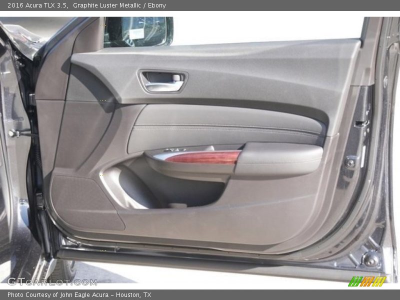 Graphite Luster Metallic / Ebony 2016 Acura TLX 3.5