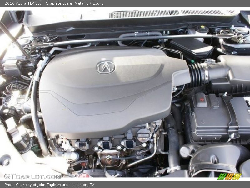 Graphite Luster Metallic / Ebony 2016 Acura TLX 3.5