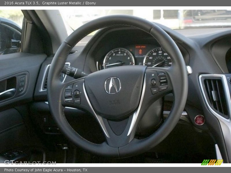 Graphite Luster Metallic / Ebony 2016 Acura TLX 3.5