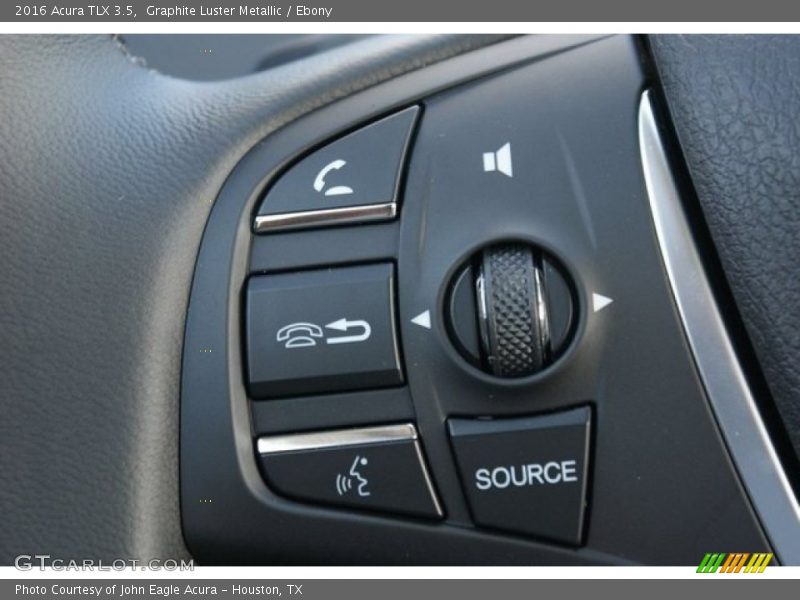 Graphite Luster Metallic / Ebony 2016 Acura TLX 3.5