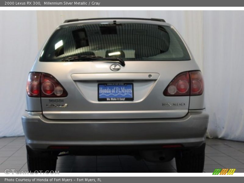 Millennium Silver Metallic / Gray 2000 Lexus RX 300
