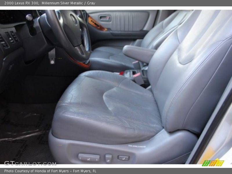 Millennium Silver Metallic / Gray 2000 Lexus RX 300