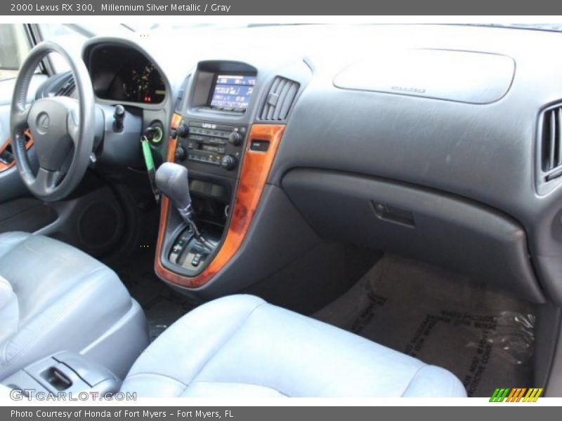 Millennium Silver Metallic / Gray 2000 Lexus RX 300