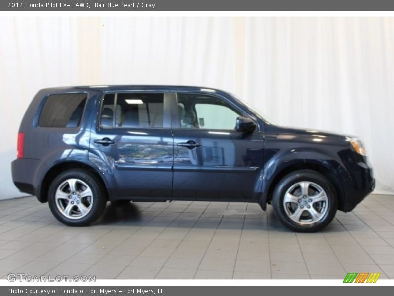 Bali Blue Pearl / Gray 2012 Honda Pilot EX-L 4WD