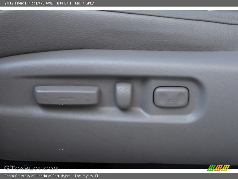 Bali Blue Pearl / Gray 2012 Honda Pilot EX-L 4WD