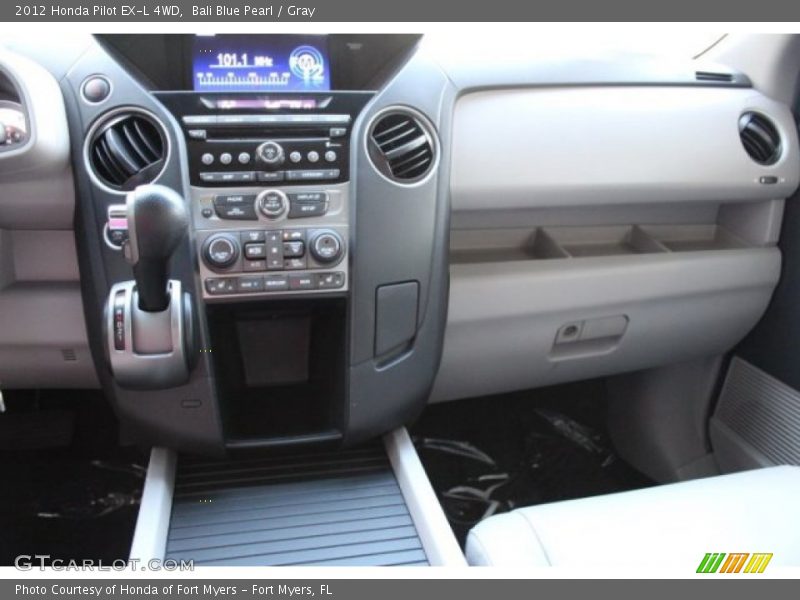 Bali Blue Pearl / Gray 2012 Honda Pilot EX-L 4WD