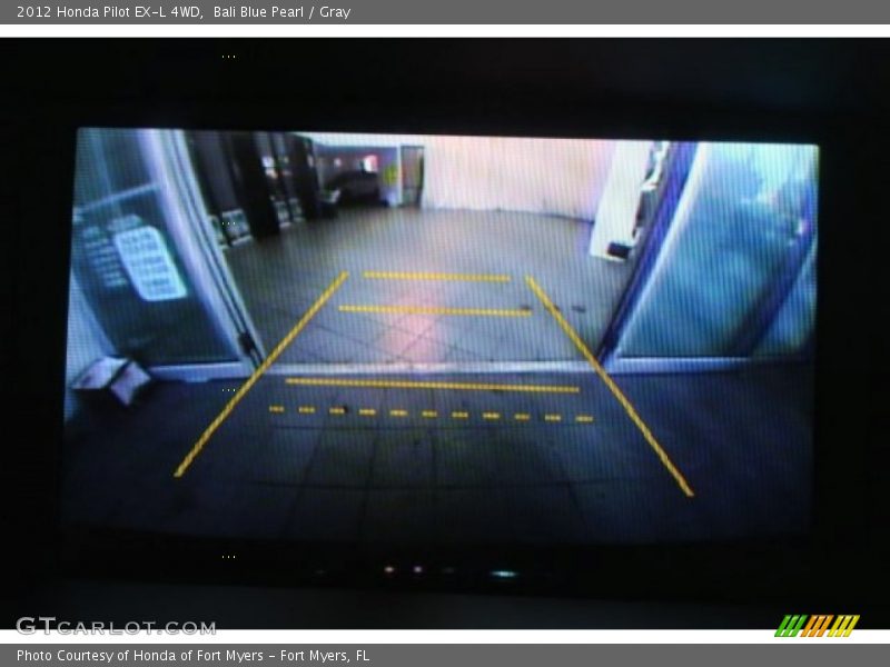 Bali Blue Pearl / Gray 2012 Honda Pilot EX-L 4WD