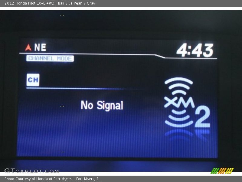 Bali Blue Pearl / Gray 2012 Honda Pilot EX-L 4WD