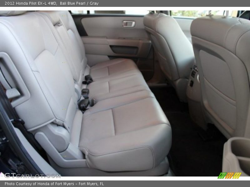 Bali Blue Pearl / Gray 2012 Honda Pilot EX-L 4WD