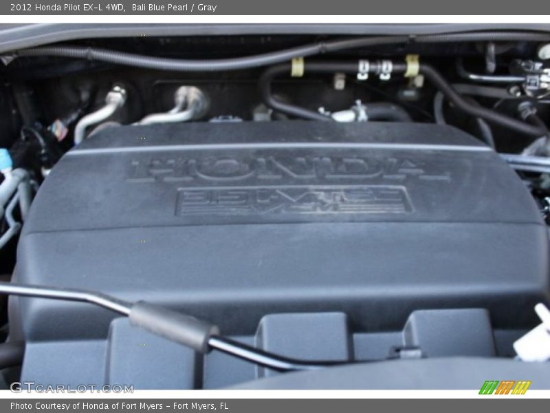 Bali Blue Pearl / Gray 2012 Honda Pilot EX-L 4WD