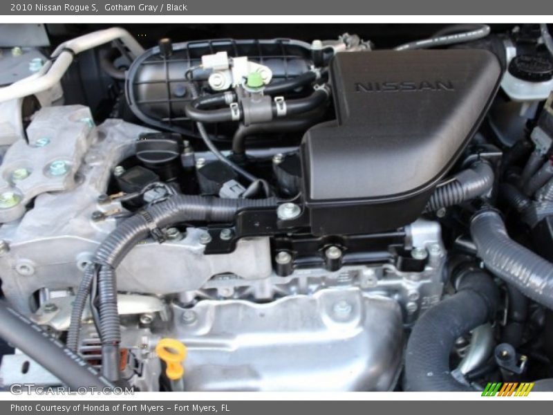 Gotham Gray / Black 2010 Nissan Rogue S