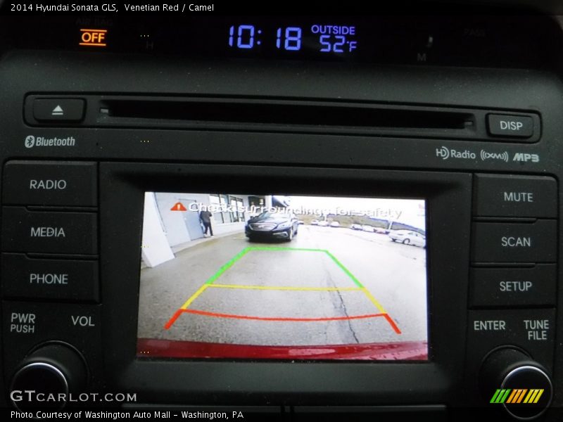 Venetian Red / Camel 2014 Hyundai Sonata GLS