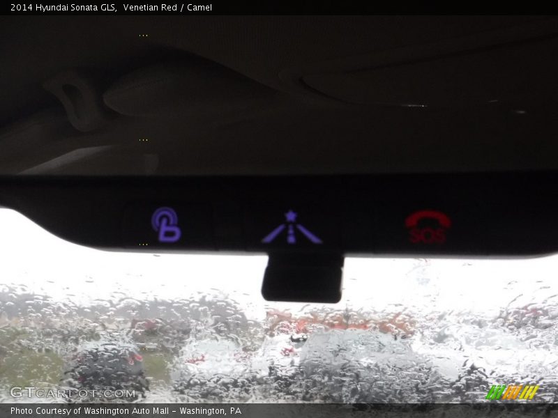 Venetian Red / Camel 2014 Hyundai Sonata GLS