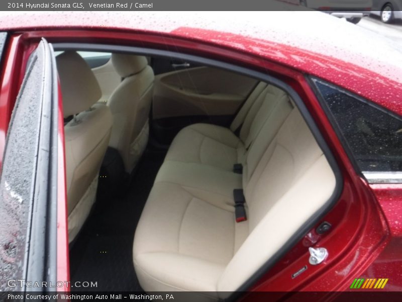 Venetian Red / Camel 2014 Hyundai Sonata GLS