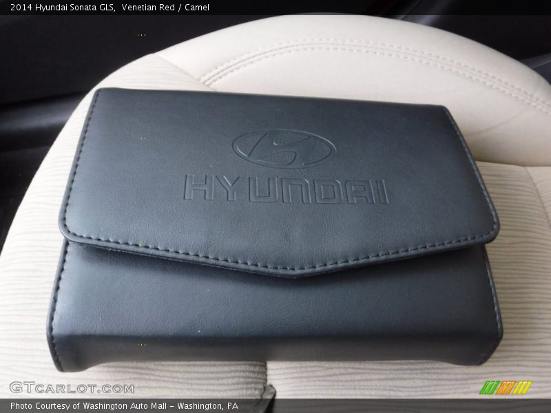 Venetian Red / Camel 2014 Hyundai Sonata GLS