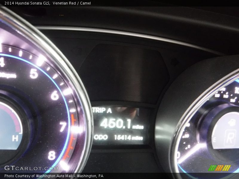 Venetian Red / Camel 2014 Hyundai Sonata GLS