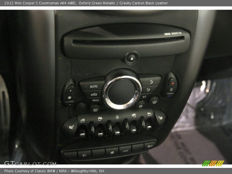 Oxford Green Metallic / Gravity Carbon Black Leather 2012 Mini Cooper S Countryman All4 AWD