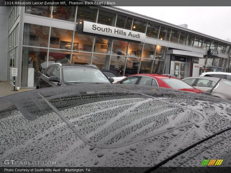 Phantom Black Pearl / Black 2014 Mitsubishi Lancer Evolution MR