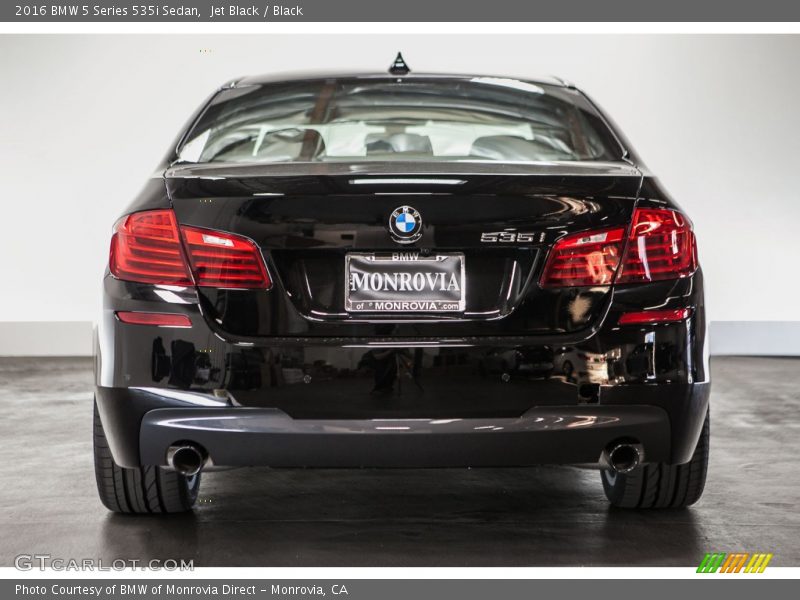 Jet Black / Black 2016 BMW 5 Series 535i Sedan