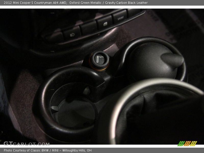 Oxford Green Metallic / Gravity Carbon Black Leather 2012 Mini Cooper S Countryman All4 AWD