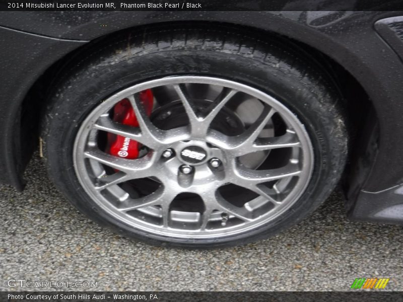 Phantom Black Pearl / Black 2014 Mitsubishi Lancer Evolution MR