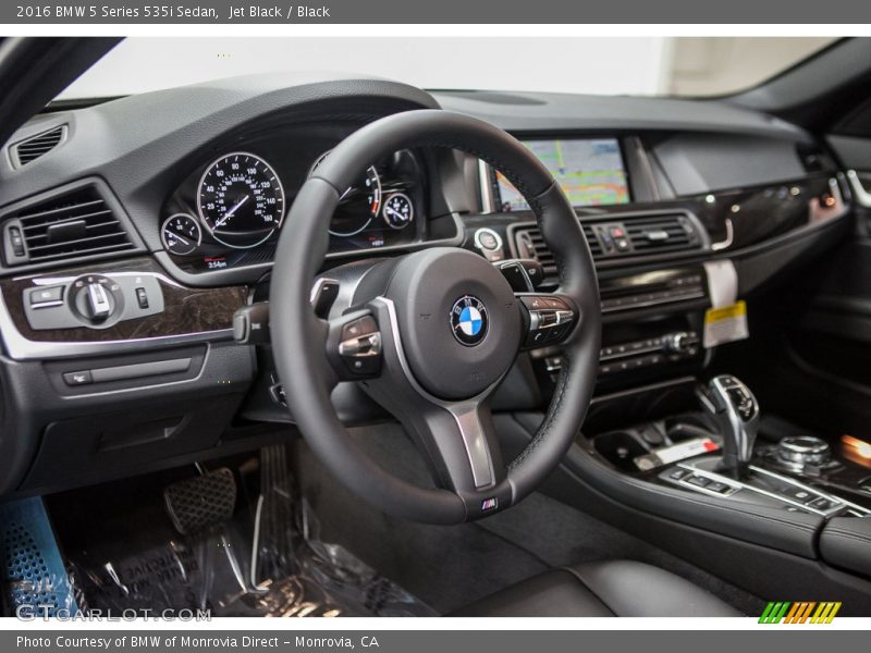 Jet Black / Black 2016 BMW 5 Series 535i Sedan