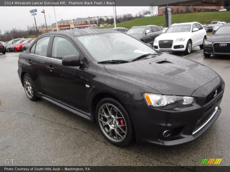 Front 3/4 View of 2014 Lancer Evolution MR