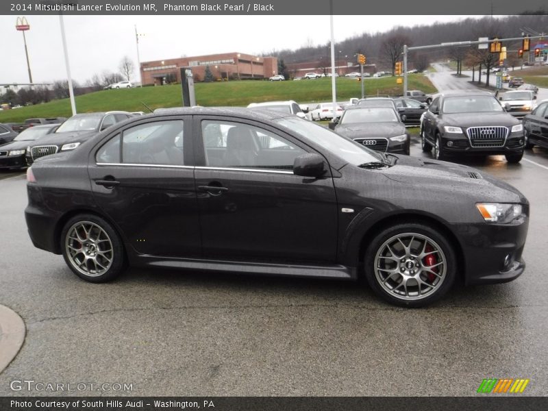  2014 Lancer Evolution MR Phantom Black Pearl